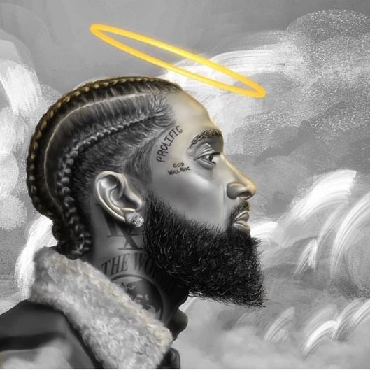 Image result for nipsey hussle painting